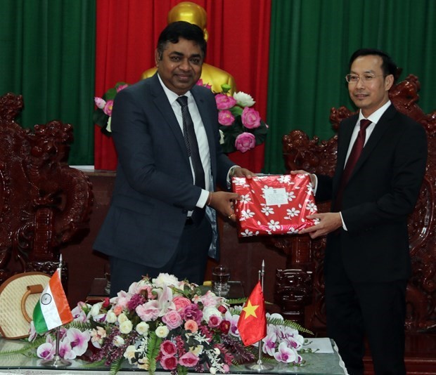 坚江省促进与印度各地的合作