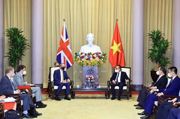 越南国家主席阮春福：推动越南与英国战略伙伴关系深入、高效、务实发展