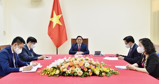 越南政府总理范明政建议世卫组织援助越南成为疫苗生产中心