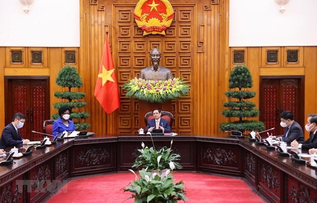 越南政府总理范明政：世行愿与越南携手同行 为越南经济社会的发展作出贡献