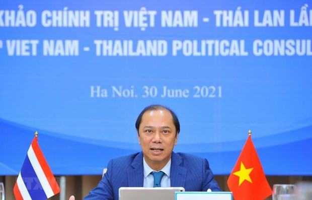 越南与泰国第八次外交部副部长级年度政治磋商以视频方式举行