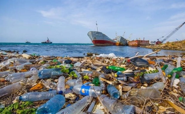  东盟国家代表参加减少亚太地区塑料污染创新挑战赛