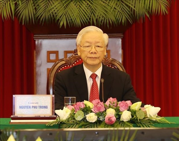 越共中央总书记阮富仲出席中国共产党与世界政党领导人峰会