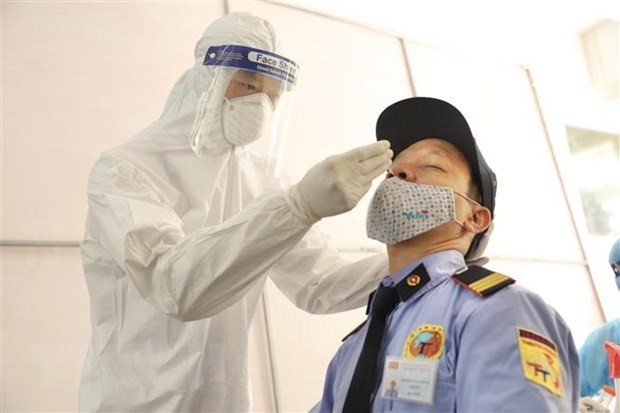 7月17日上午越南新增2106例新冠肺炎确诊病例