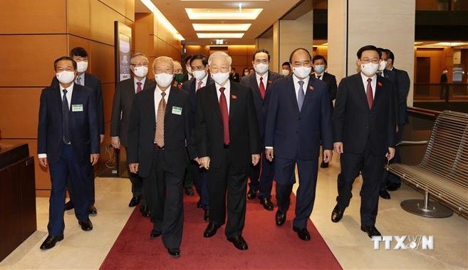 越南第十五届国会第一次会议隆重开幕：为第十五届国会奠定前提并注入强有力动力