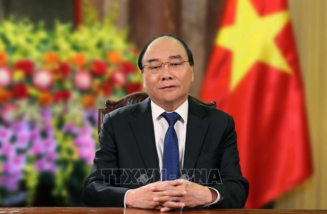 越南国家主席阮春福致信祝贺2020年东京奥运会和东京残奥会
