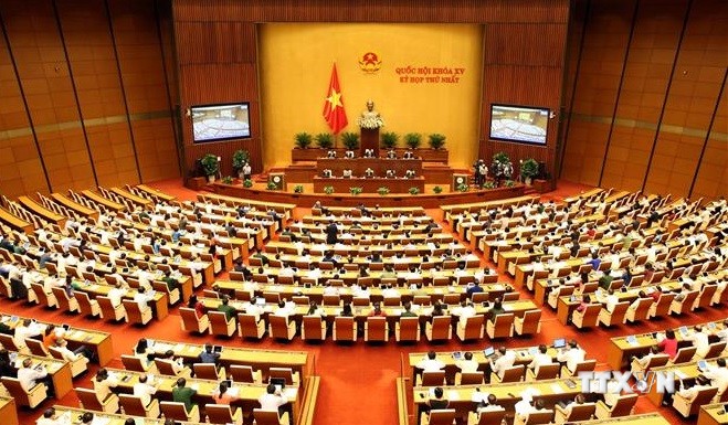 越南第十五届国会第一次会议选举国家主席和政府总理
