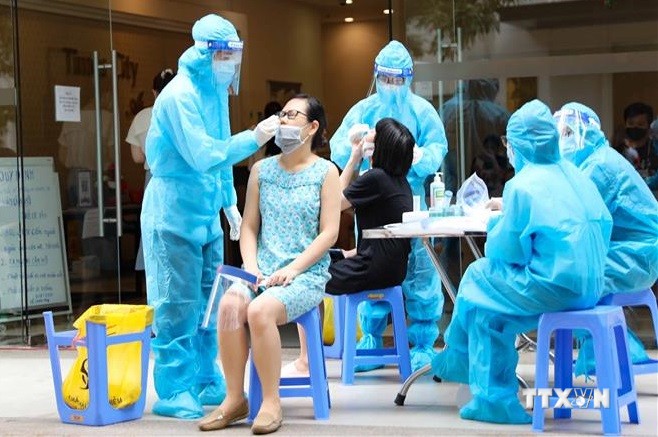 8月12日早上越南新增4642例确诊病例 新冠疫苗接种量超过1200万剂