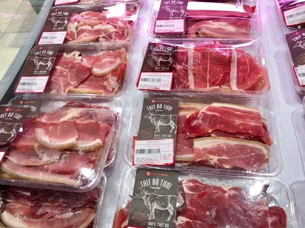 今年上半年越南肉类及其制品进口额超过7.5亿美元