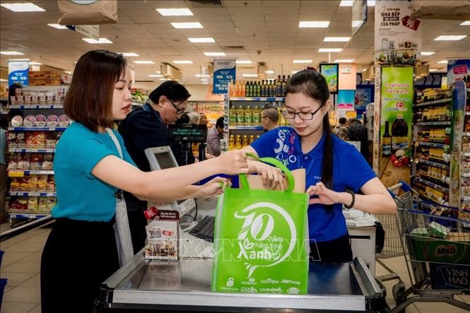 越南力争到2025年各购物中心和超市使用100%环保袋