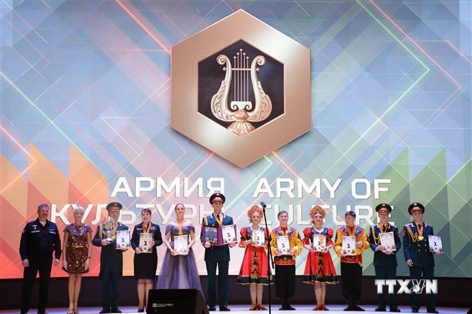 2021年国际军事比赛： 越南“创作竞演”项目参赛队获得许多奖项