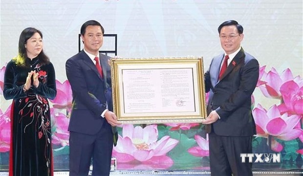 越南国会主席王廷惠出席黎光道同志诞辰100周年纪念典礼