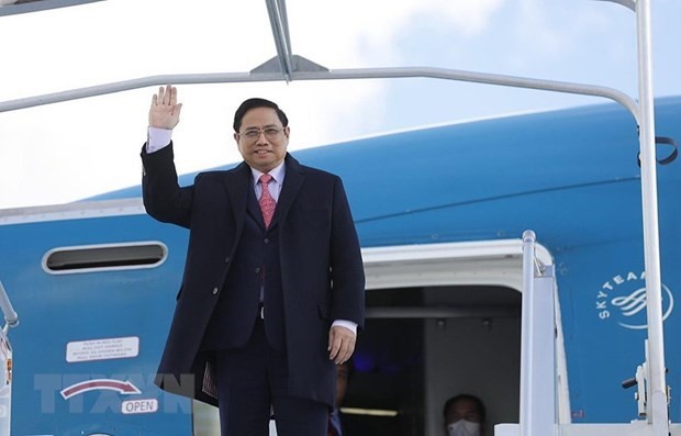 越南政府总理范明政圆满结束对法国共和国进行的正式访问