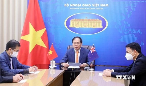 越南与新西兰签署关于战略伙伴关系的行动计划