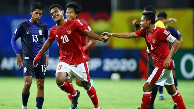 2020年“铃木杯”东南亚男足锦标赛:印度尼西亚队4-2击败柬埔寨队 取得开门红