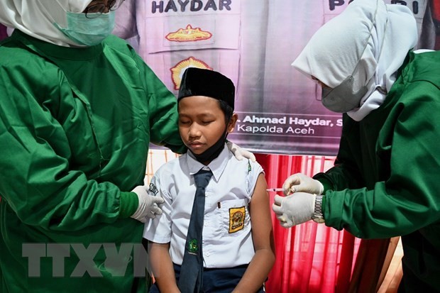 印尼将启动6-11岁儿童新冠疫苗接种工作