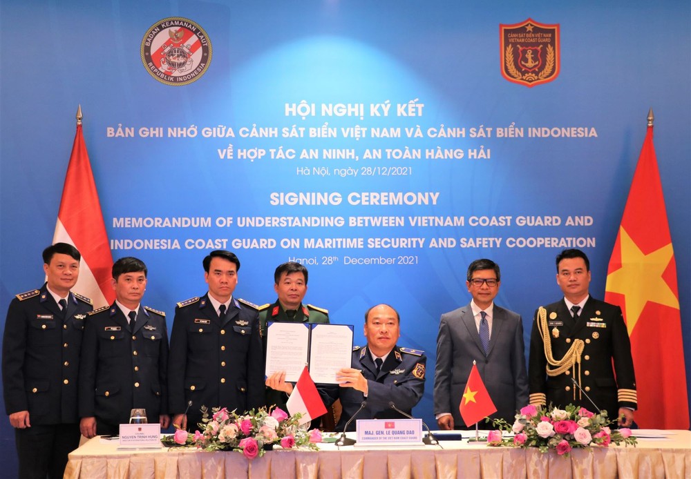 越南海警与印尼海警加强航行自由安全合作