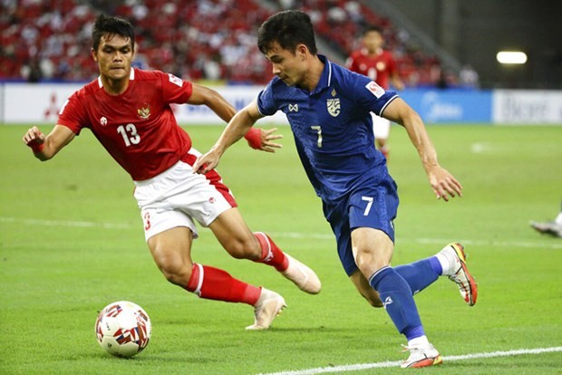 泰国队首回合4-0击败印度尼西亚队