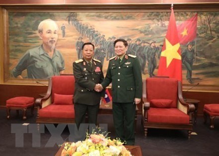 越南与老挝加强防务合作
