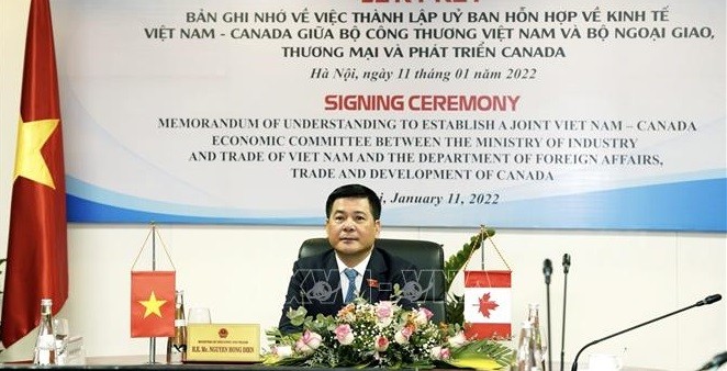 加拿大政府承诺加强与越南的贸易关系