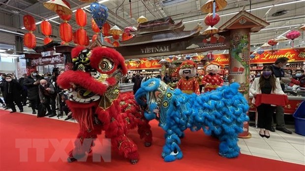 法国家乐福连锁超市首次举行越南春节周活动