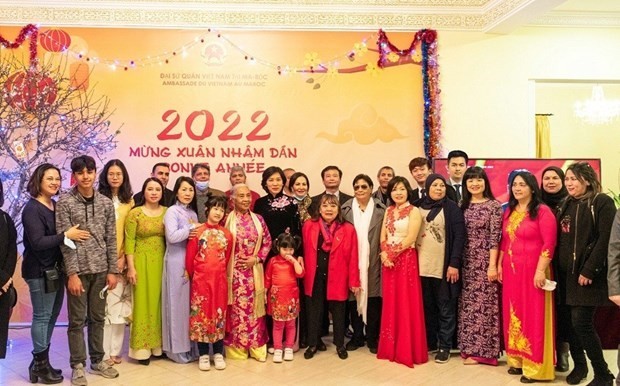 具有浓郁越南文化特色的2022年迎春活动在摩洛哥举行