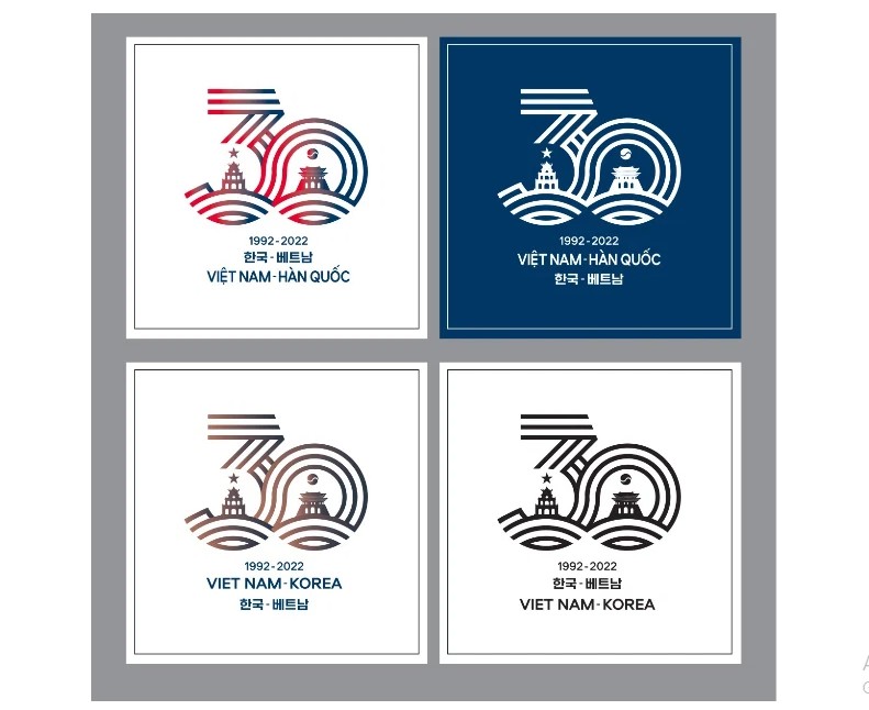 越韩建交30周年纪念徽标设计比赛结果揭晓