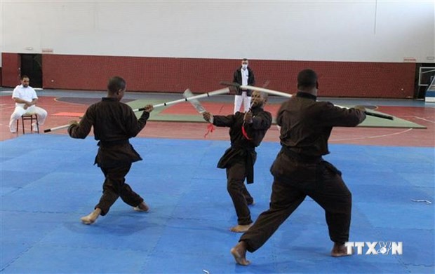 阿尔及利亚全国越南武技术锦标赛——山龙拳术派在提帕萨省举行