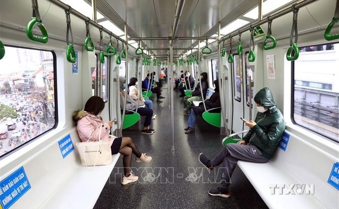 河内城铁吉灵-河东线客运量增长30%