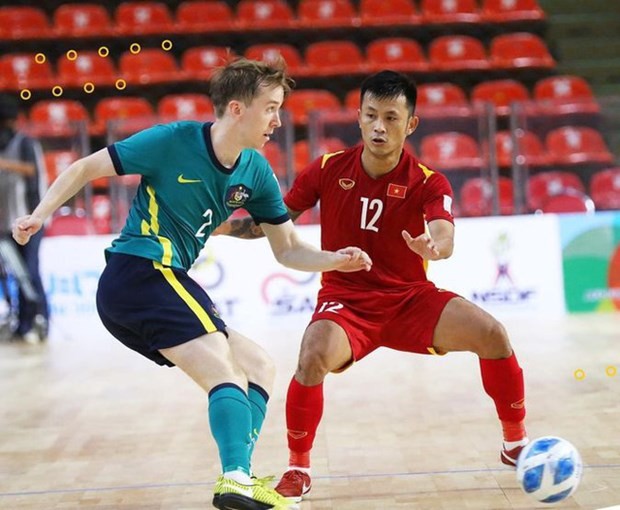 2022年东南亚室内五人制足球锦标赛：越南队以5比1击败澳大利亚队 挺进半决赛