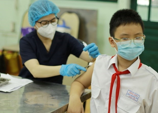 越南已向全国各地分发超230万剂5-12岁儿童接种疫苗