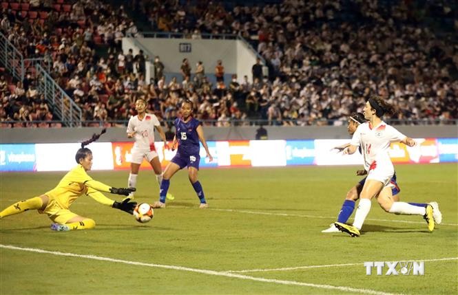 第31届东运会：菲律宾女足5-0战胜柬埔寨女足