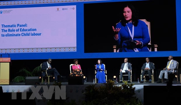 越南代表出席第五届全球消除童工会议 强调教育对消除童工的重要性