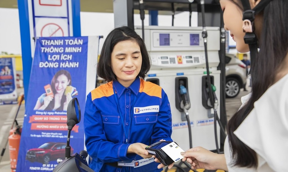 越南国家石油集团推出Visa卡自助支付方式