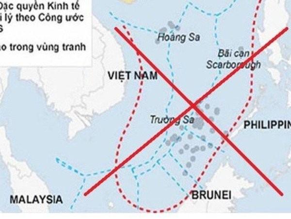 发现和处置挂着侵犯越南海洋岛屿主权地图的企业