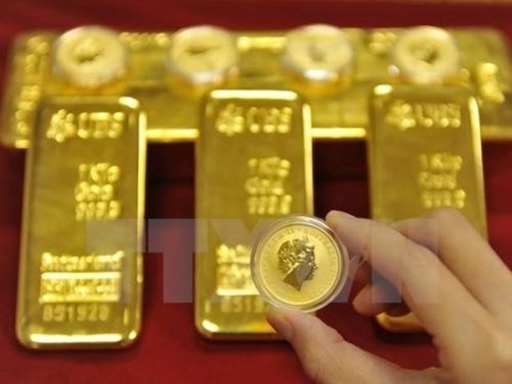 6月7日上午越南国内黄金价格下降10万越盾