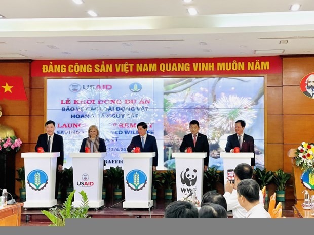越南保护濒危野生动物项目正式启动