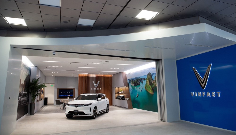 VinFast在美国加州开设6家电动汽车专卖店