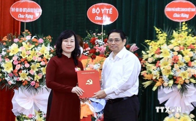 陶红兰任越南卫生部党组书记兼代理部长