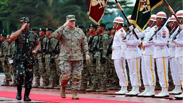 印尼军方：澳日英等12国将参加美印尼联合军演