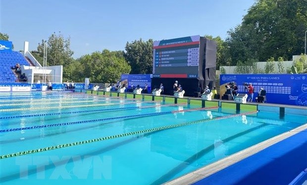 2022年东残会：越南在游泳赛项夺得五枚金牌