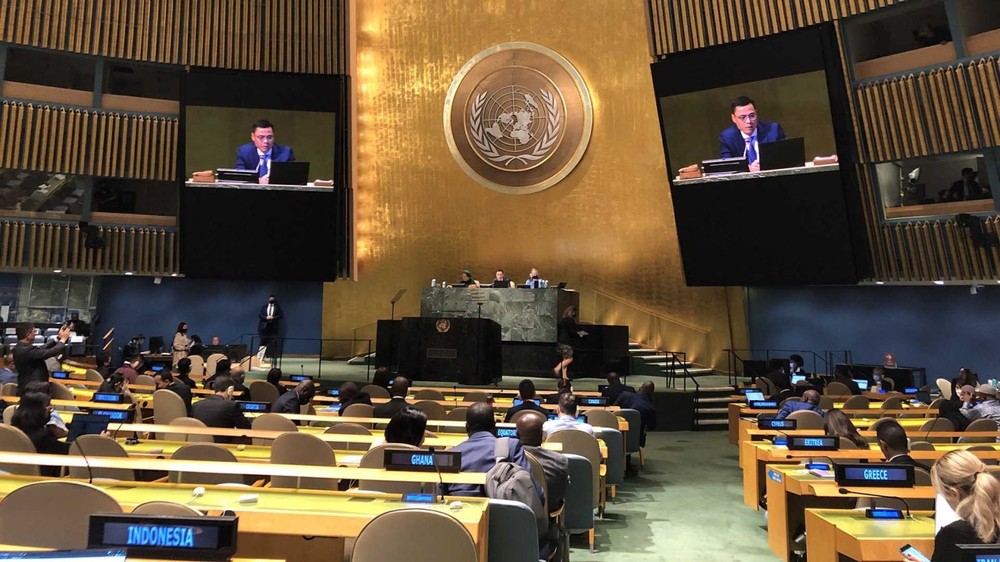 第77届联合国大会：越南首次以副主席的资格主持联合讨论会
