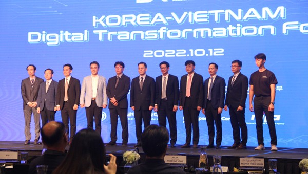越韩两国加强数字化转型合作关系