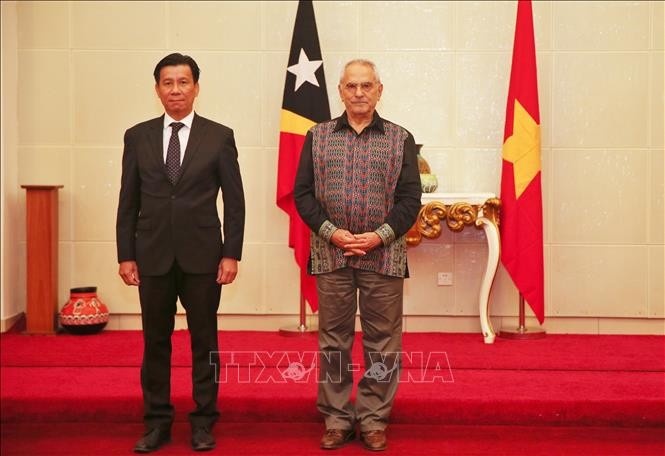 越南与东帝汶促进多方面友好合作关系