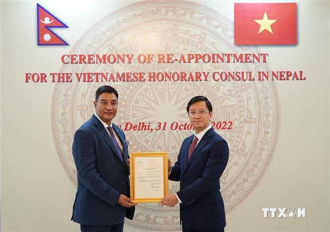 施雷斯塔先生第三次被任命为越南驻尼泊尔名誉总领事