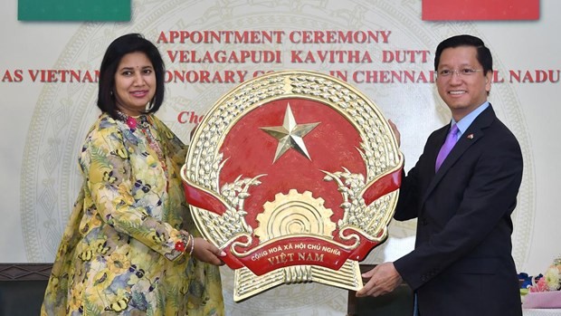 越南任命卡维莎·德特为越南驻印度泰米尔纳德邦钦奈市名誉领事