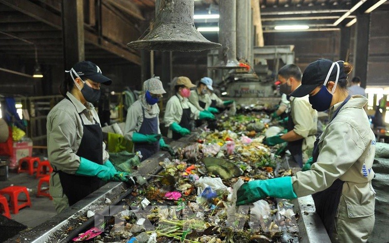 越南确保至少96%的城市生活垃圾得到处置