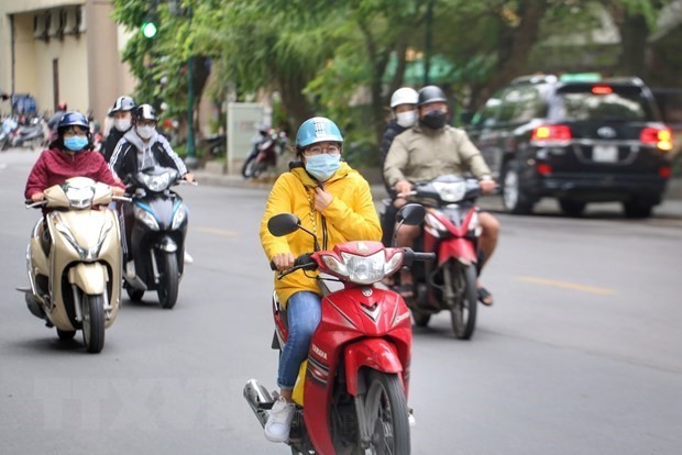 越南北部地区局地气温低于17摄氏度