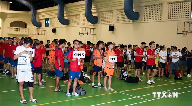 旅居新加坡越南人社群最大体育运动会吸引约300名选手参赛