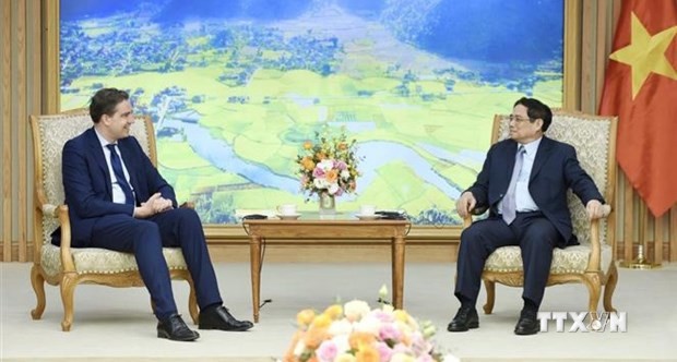 越南总理范明政建议法国为越南出口商品创造有利条件